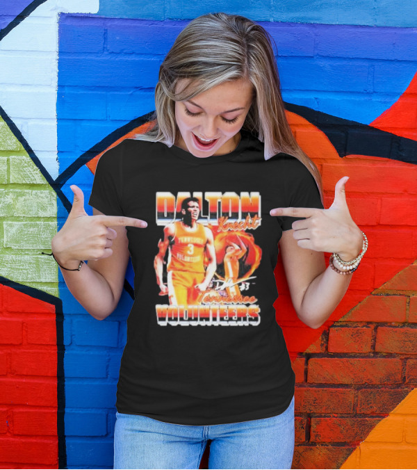 Tennessee Volunteers Dalton Knecht 3 Basketball Vintage T-Shirt