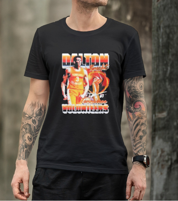 Tennessee Volunteers Dalton Knecht 3 Basketball Vintage T-Shirt