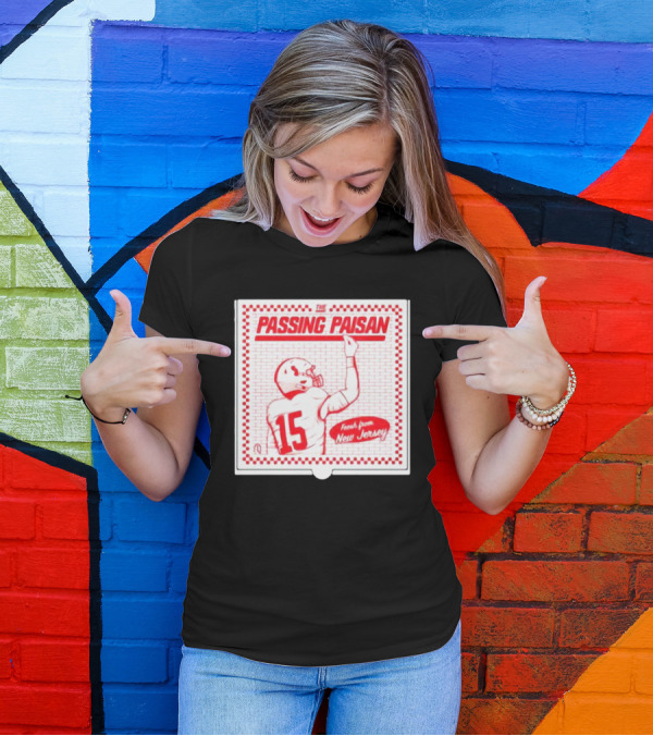 The Passing Paisan Fresh From New Jersey Tommy Devito Athlete Logos Football T-Shirt