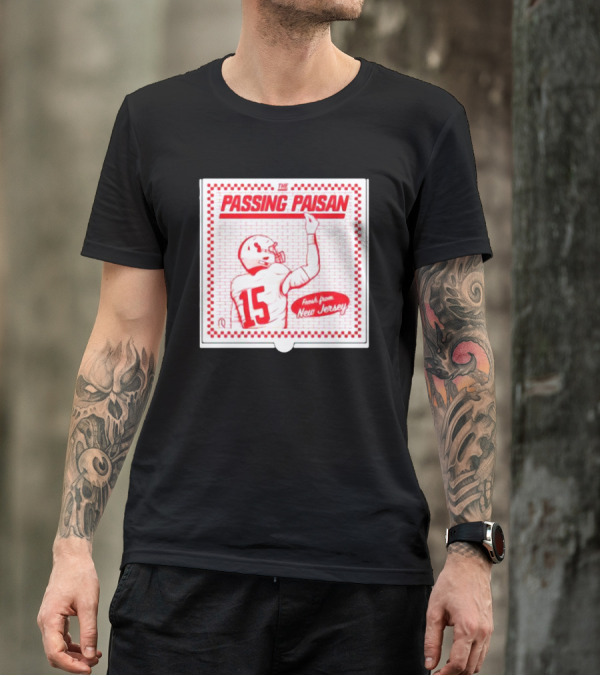 The Passing Paisan Fresh From New Jersey Tommy Devito Athlete Logos Football T-Shirt