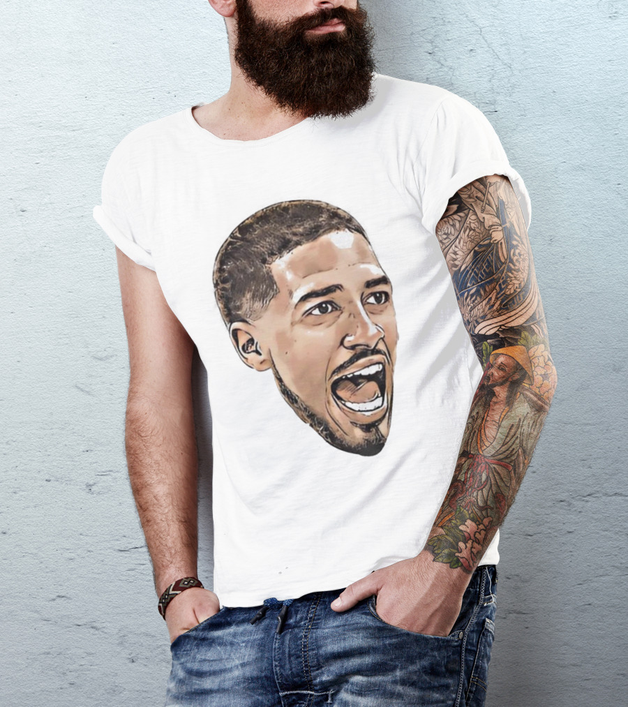 Tyrese Haliburton Indiana Basketball Scream Face T-Shirt