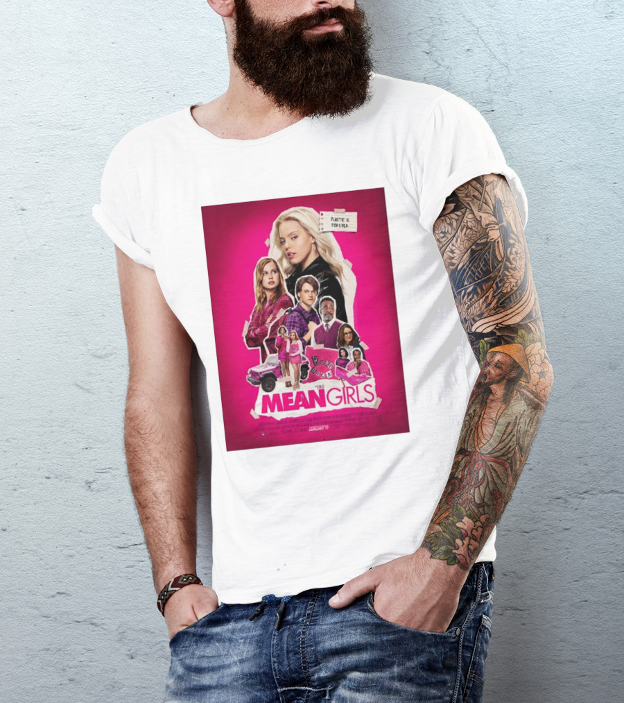 Mean Girls 2024 Plastic Is Forever January 12 Movie T-Shirt