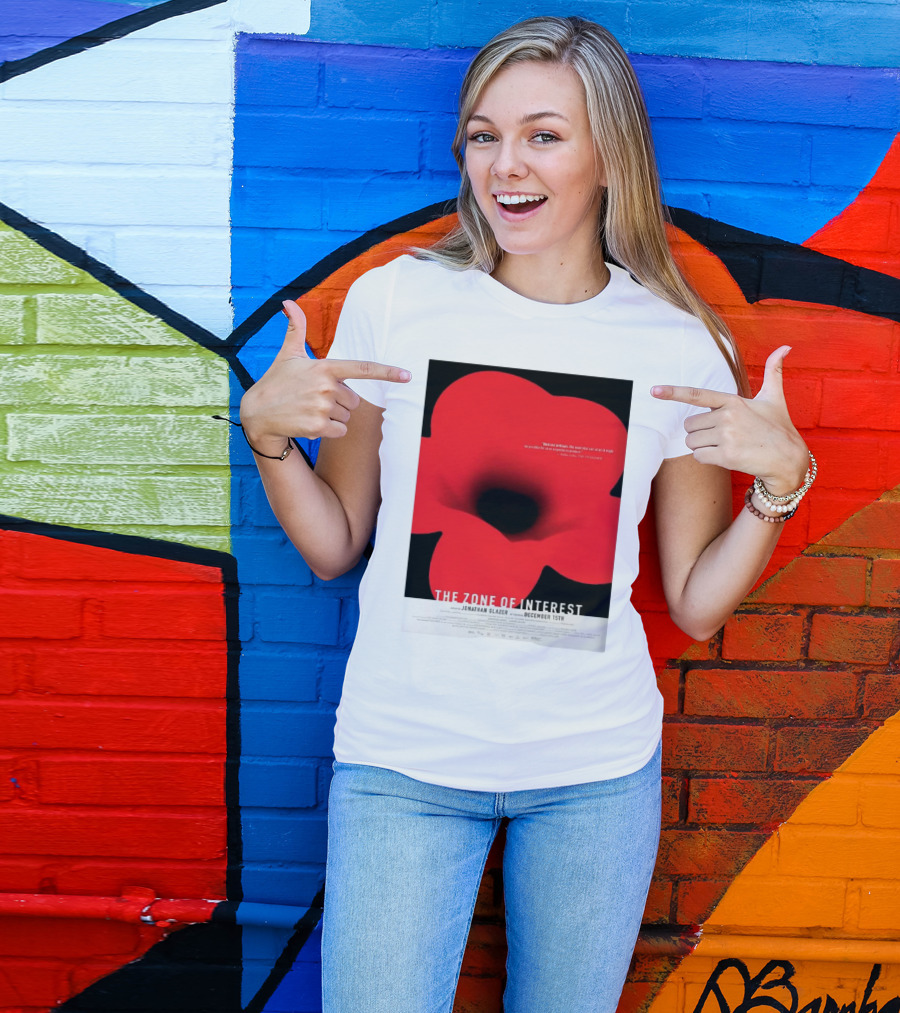 The Zone Of Interest Jonathan Glazer December 15th Red Flower T-Shirt
