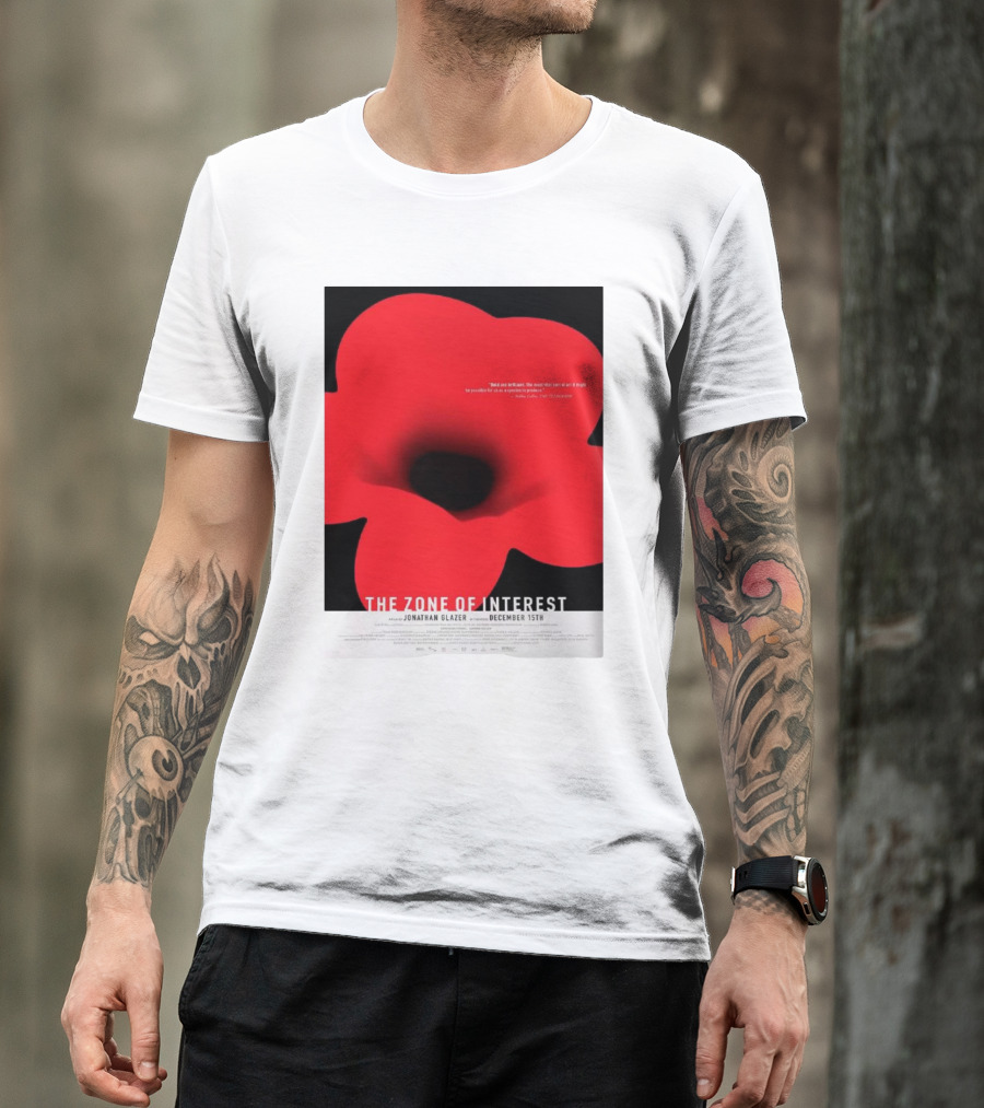 The Zone Of Interest Jonathan Glazer December 15th Red Flower T-Shirt
