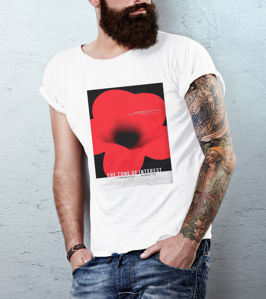 The Zone Of Interest Jonathan Glazer December 15th Red Flower T-Shirt