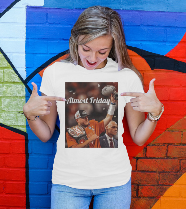 Almost Friday Big 12 Championship Belt Victory T-Shirt