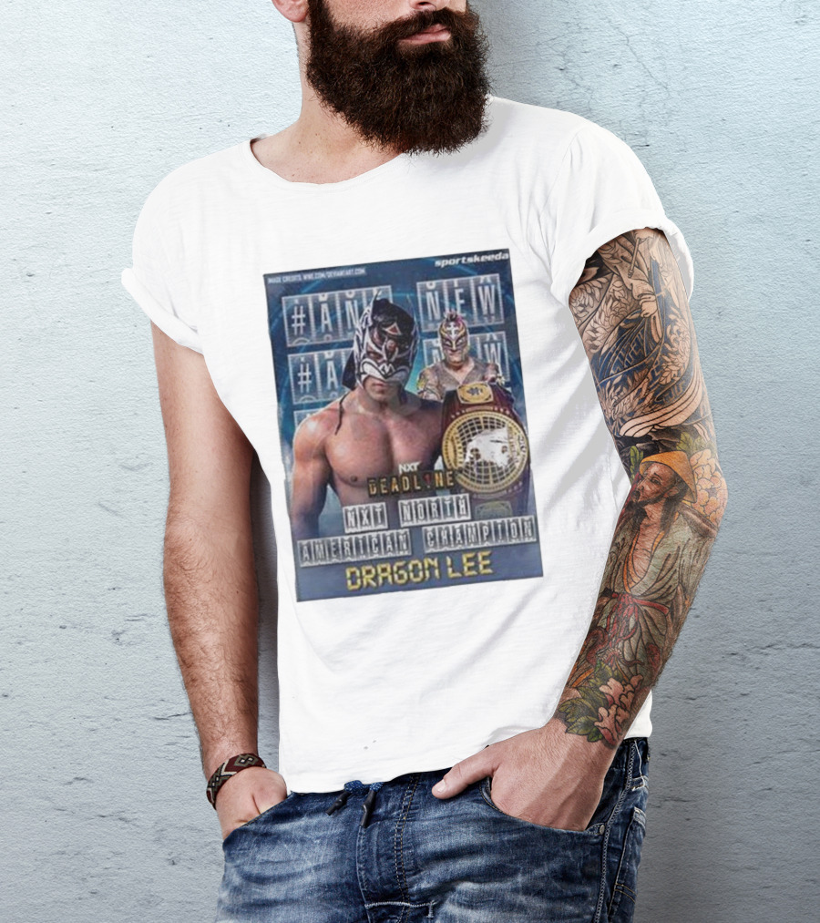 NXT Deadline North American Champion Dragon Lee Sportskeeda T-Shirt