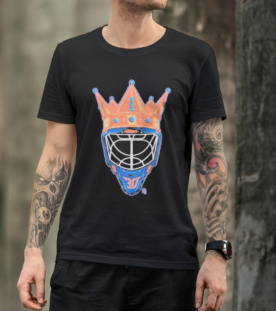 Goalie King 30 Crown Mask Icon LGI T-Shirt