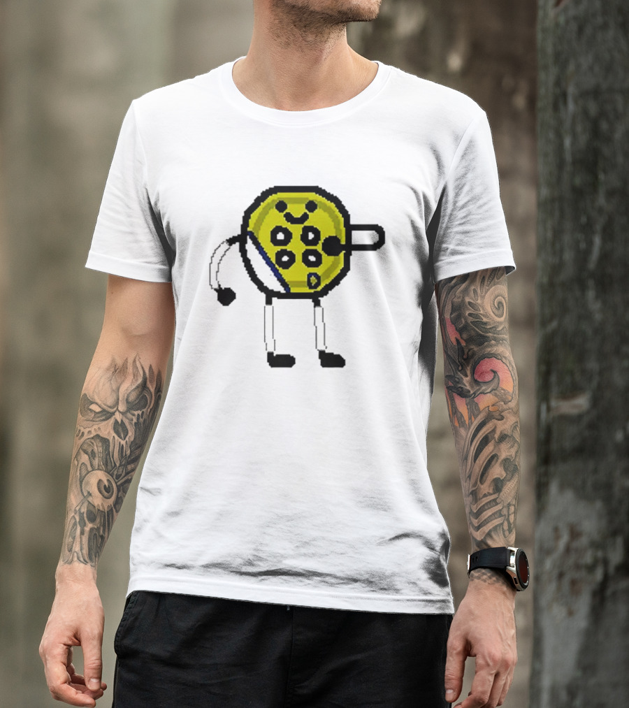 Tyrese Hali-Button Pixel Art Character T-Shirt