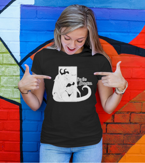 I'm The Dragon Vexstacyart Damsel T-Shirt