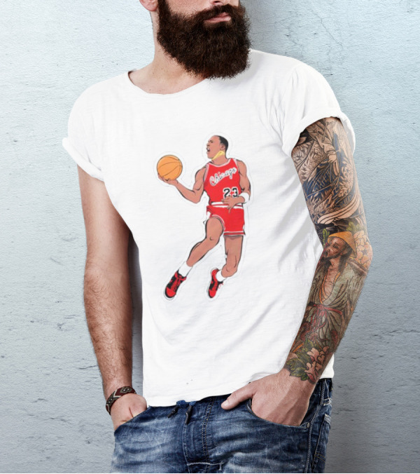 Slam Dunk From The Goat Chicago 23 Basketball Legend T-Shirt