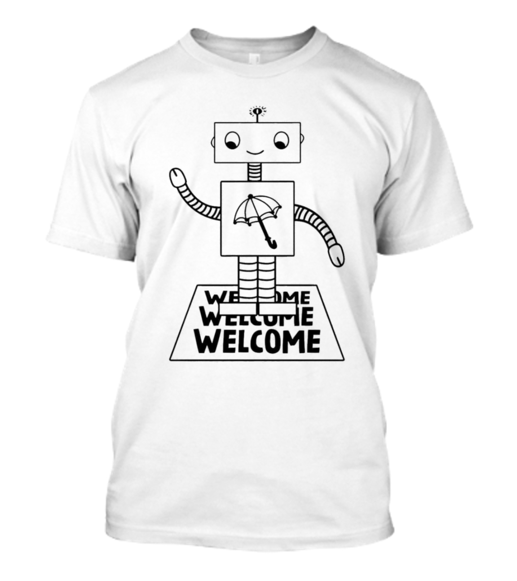 Quality Welcome Robot Armchair Expert T-Shirt