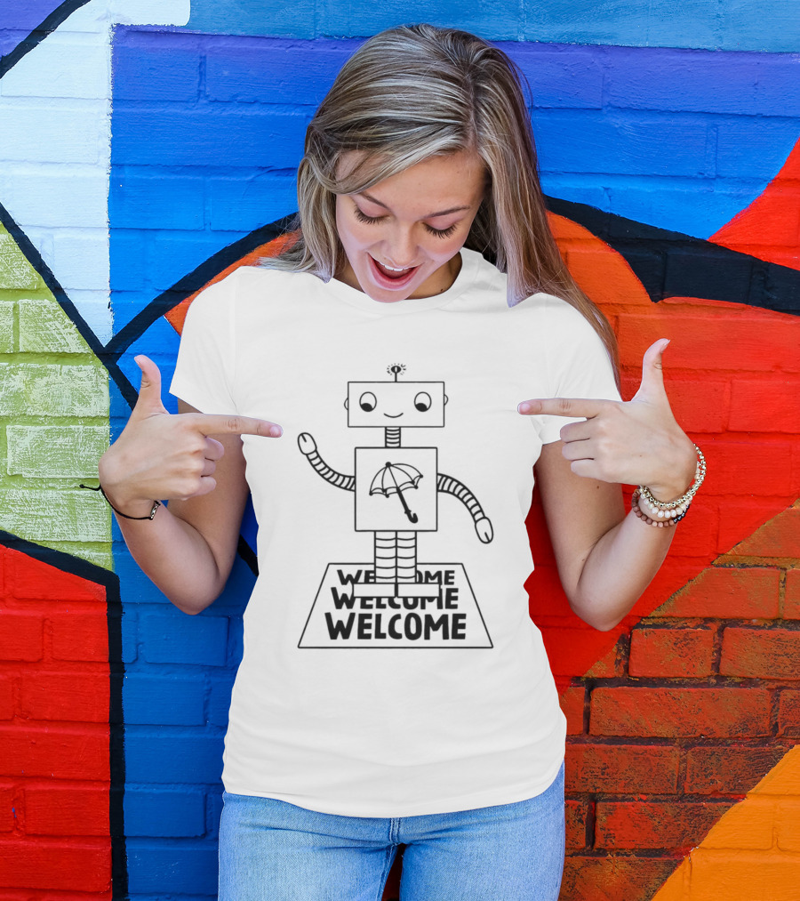 Quality Welcome Robot Armchair Expert T-Shirt