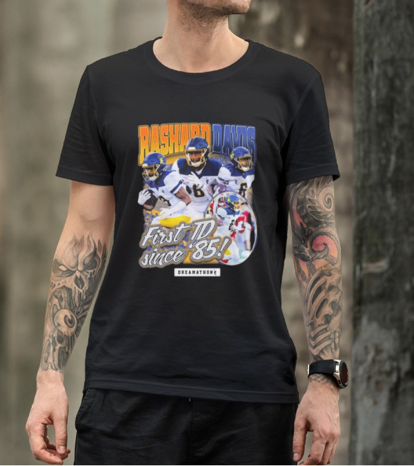 Rashard Davis Dreamathon First TD Since 1985 T-Shirt