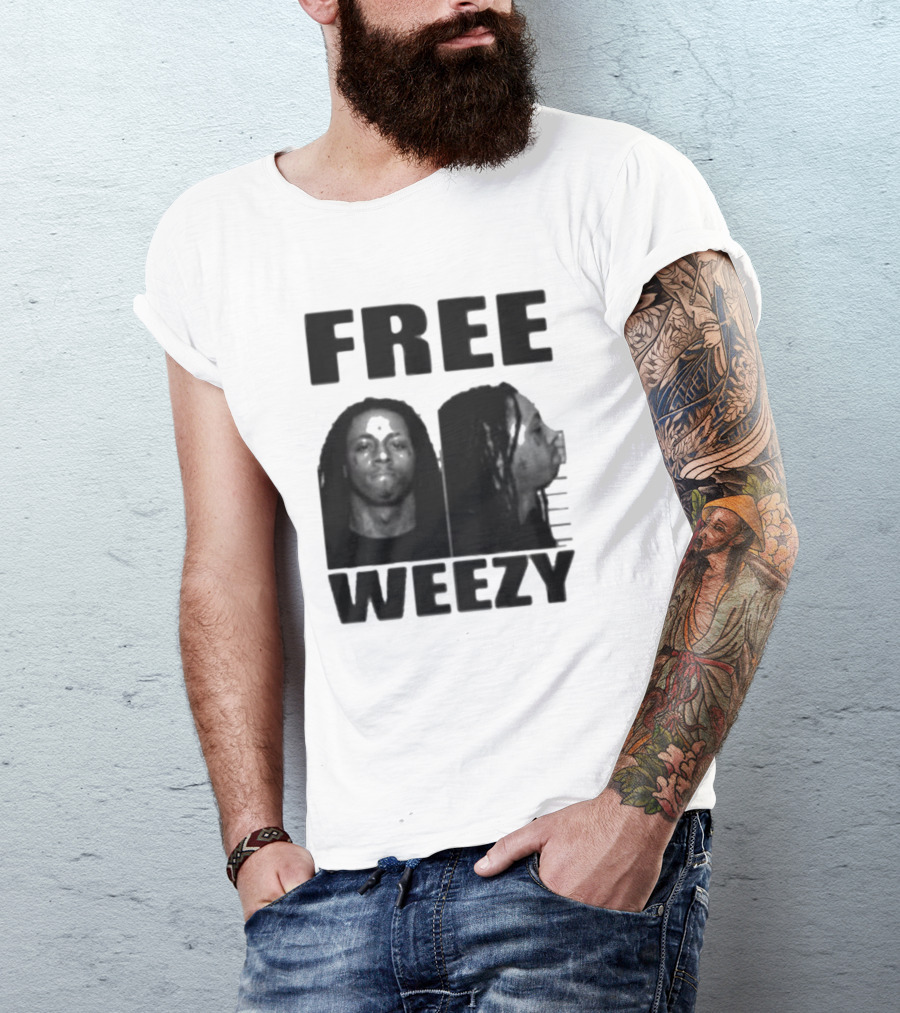 Free Weezy Mugshot Photos T-Shirt
