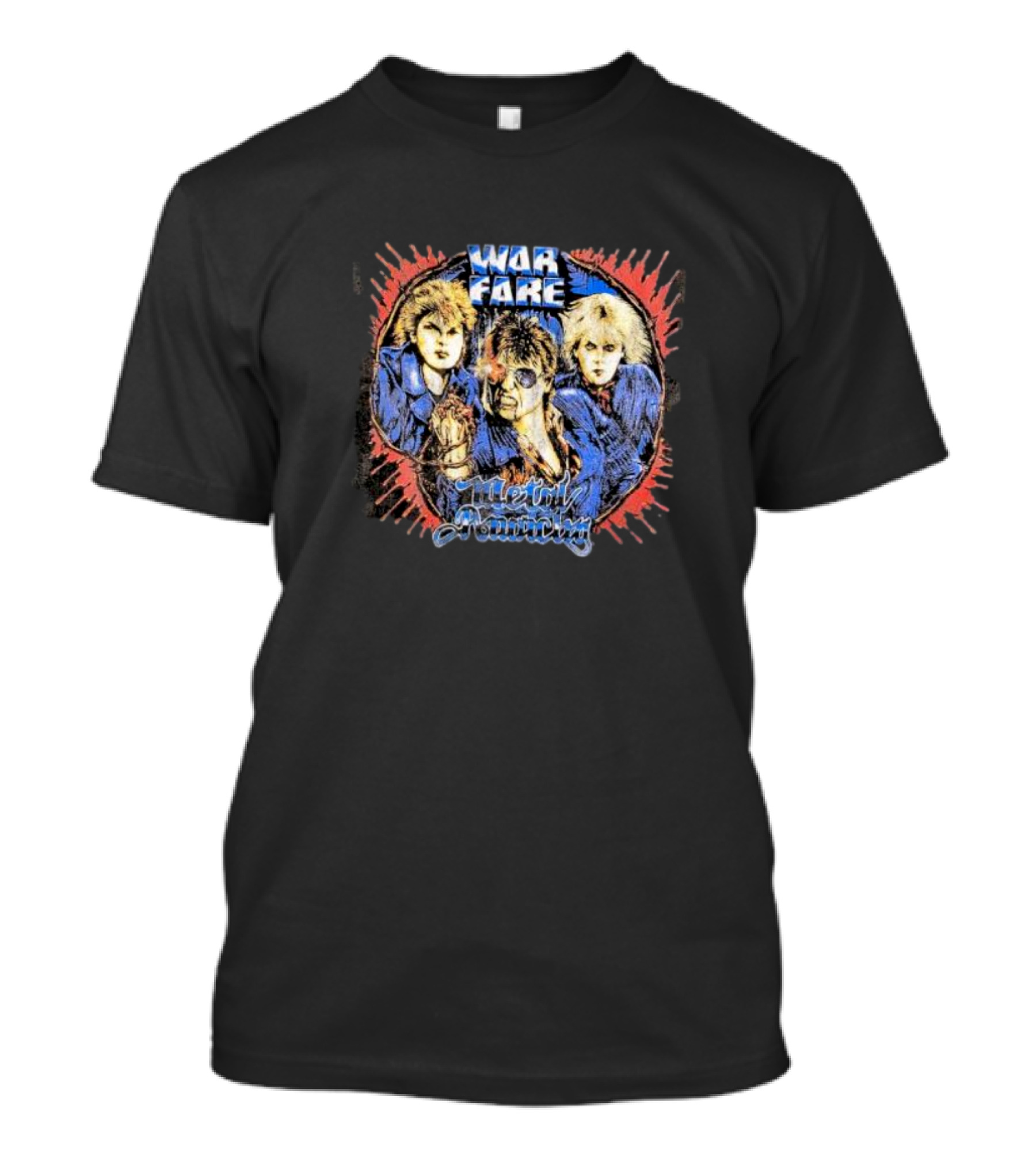 Warfare Metal Anarchy Band T-Shirt