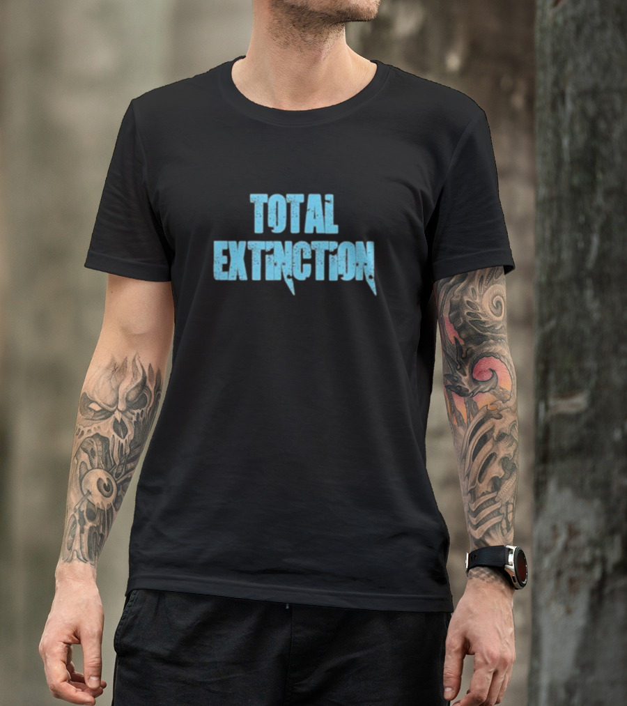 Total Extinction Blue T-Shirt