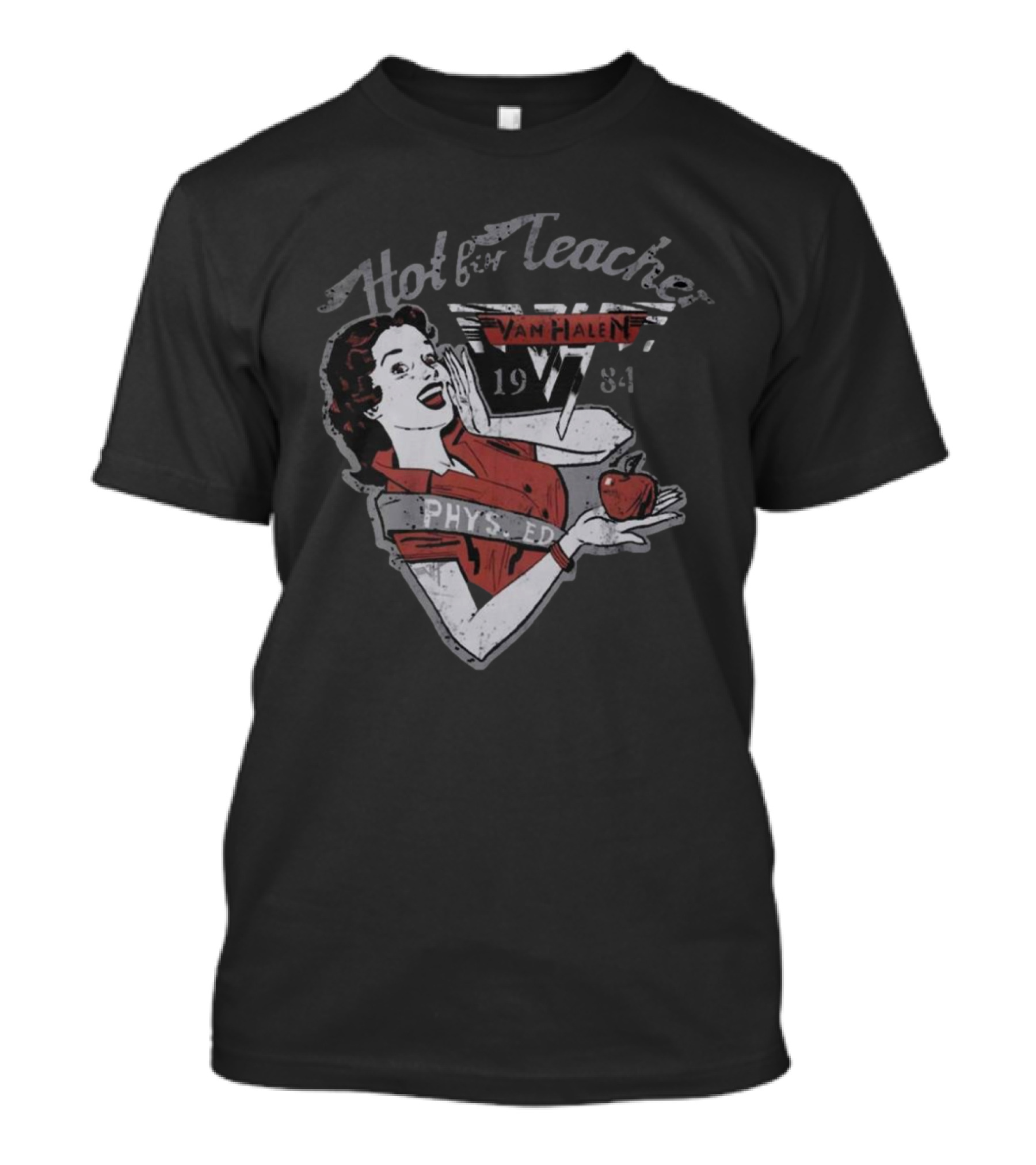 Hot For Teacher Van Halen 1984 Phys Ed T-Shirt