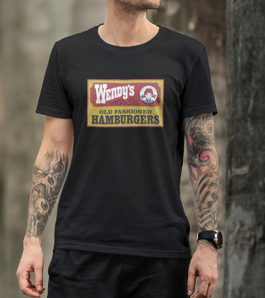 Wendy's Old Fashioned Hamburgers Quality Is Our Recipe T-Shirt