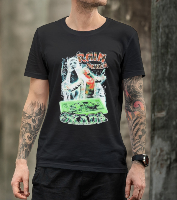 Rainmaker Kazuchika Okada Silvamore Dollar Bill T-Shirt