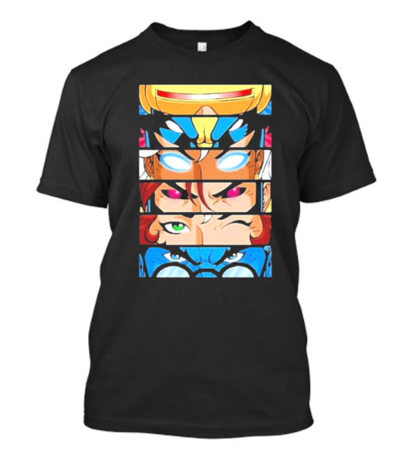 Jax Briggs X-Men97 Cyclops Wolverine Storm Jean Grey Beast Eyes T-Shirt
