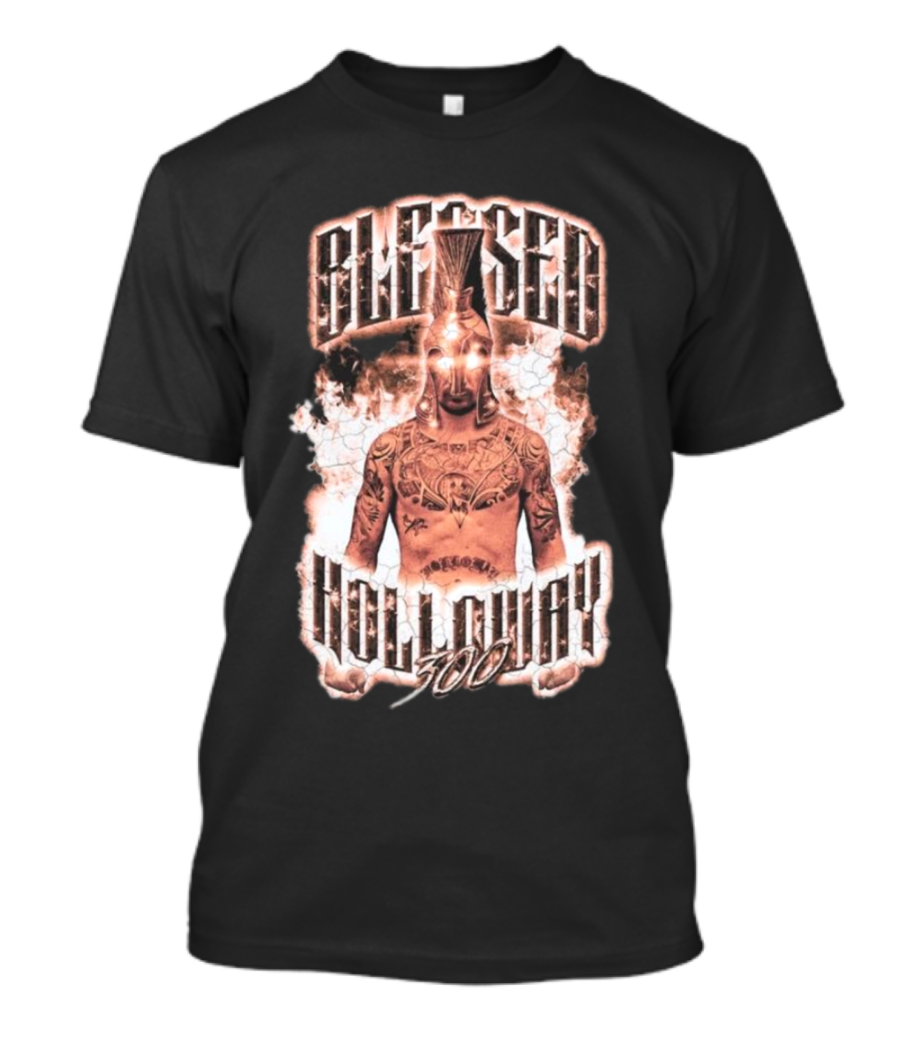 Blessed Holloway 300 Spartan Warrior T-Shirt