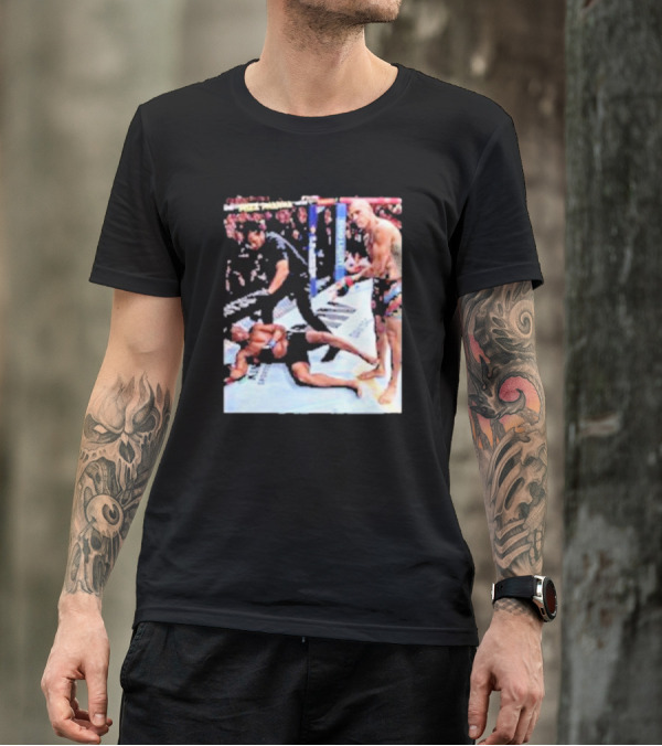 Alex Pereira MMA Victory Over Jamahal Hill In Octagon Showdown T-Shirt