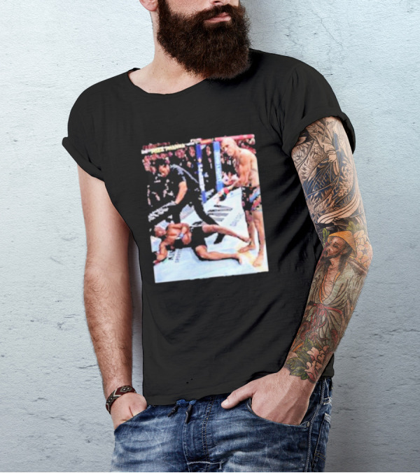 Alex Pereira MMA Victory Over Jamahal Hill In Octagon Showdown T-Shirt