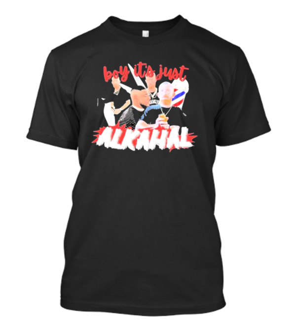 Boy It’s Just Alkahal Barber Shop Scene T-Shirt