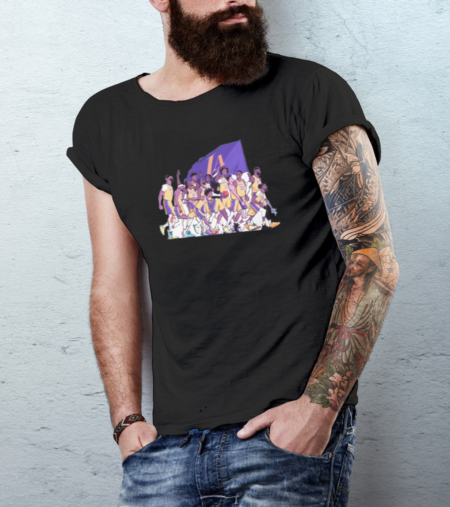Let’s Go Lakers Lockstep LA Team Spirit T-Shirt