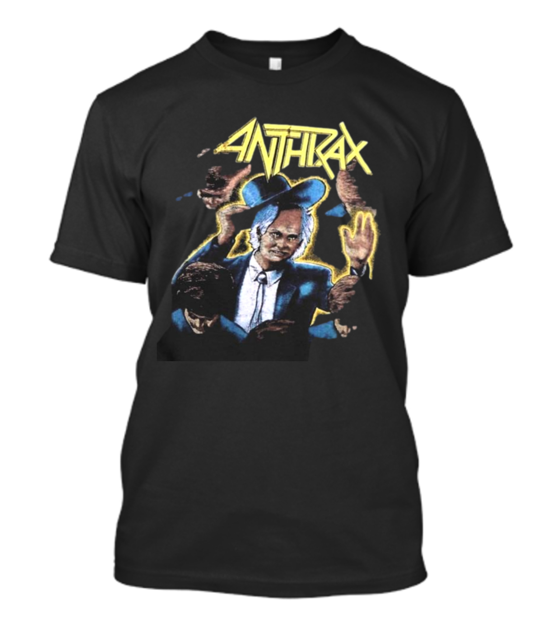 Anthrax Among The Living World Tour Vintage Rare T-Shirt