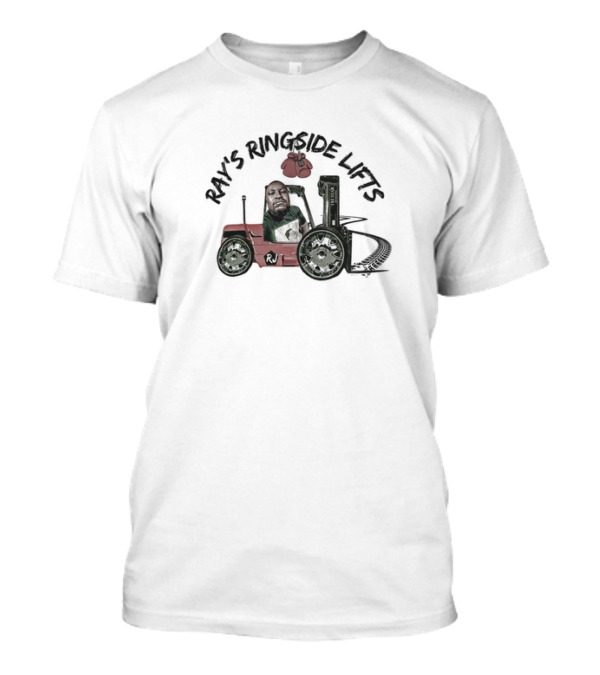 Ray's Ringside Lifts Boxing-Inspired Forklift Adventure T-Shirt