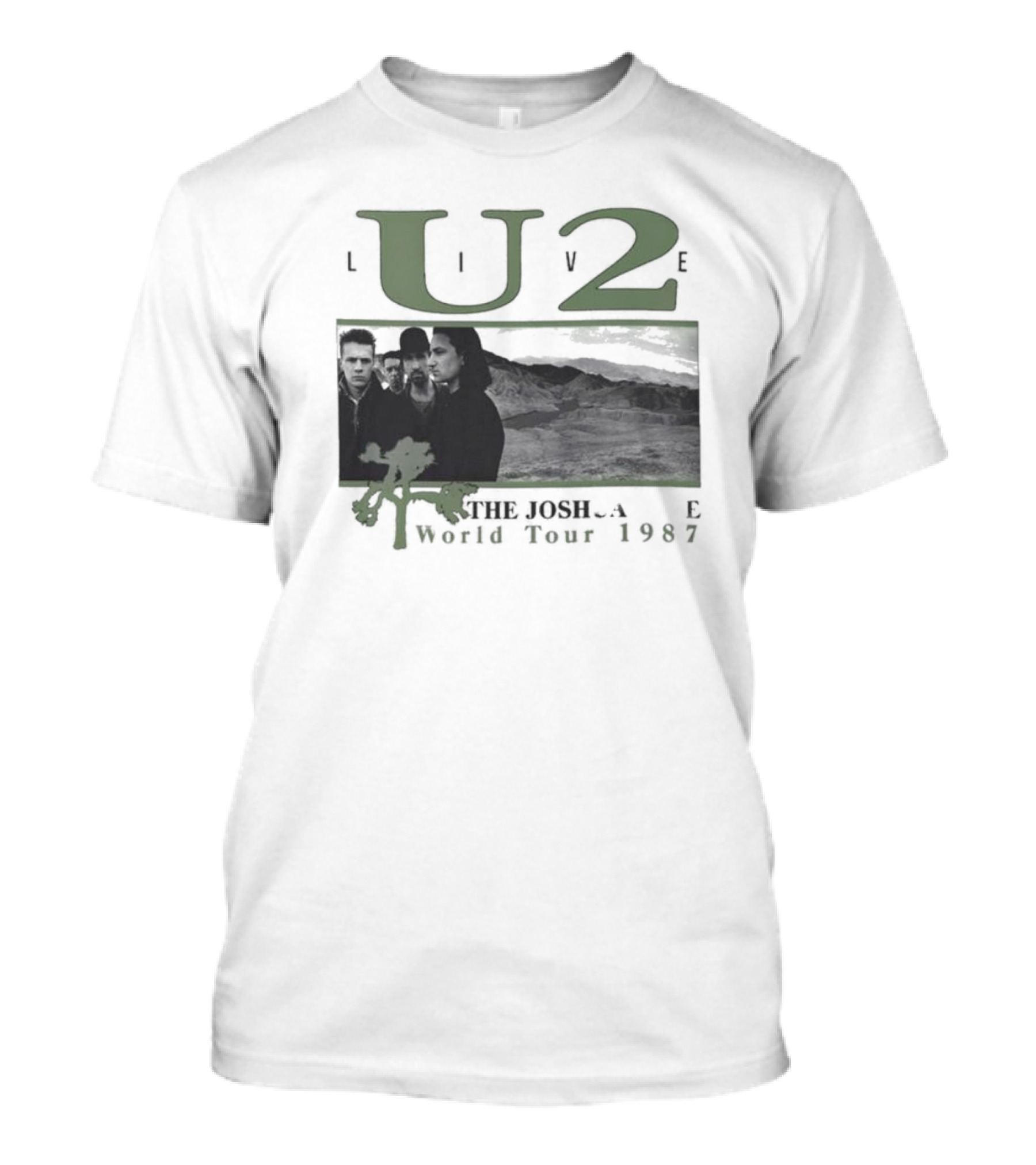 U2 The Joshua Tree World Tour 1987 T-Shirt