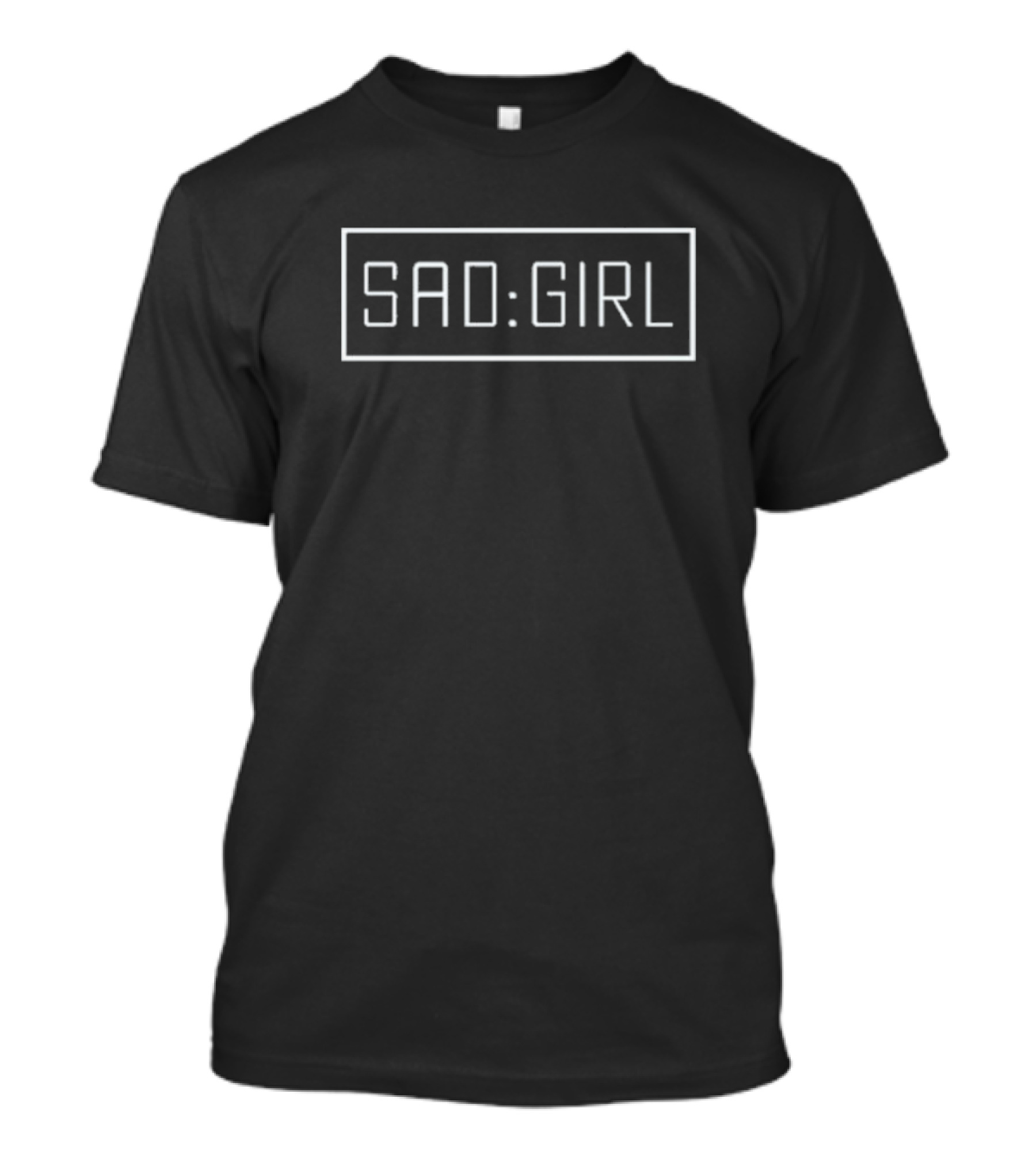 Ryan Clark Wearing Sad Girl Classic Minimalist T-Shirt