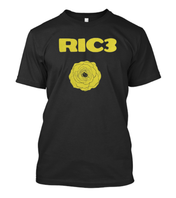RIC3 Yellow Rose Daniel Ricciardo Merch T-Shirt