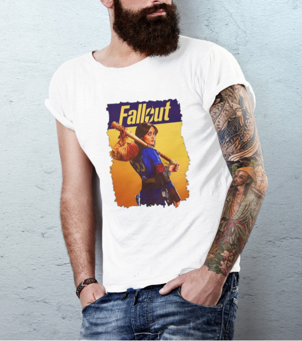 Fallout Lucy Vault Girl Retro Art 33 T-Shirt