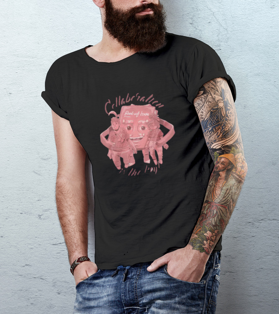 Collaboration Is The Key Book Of Love Group Hug It Takes Two T-Shirt