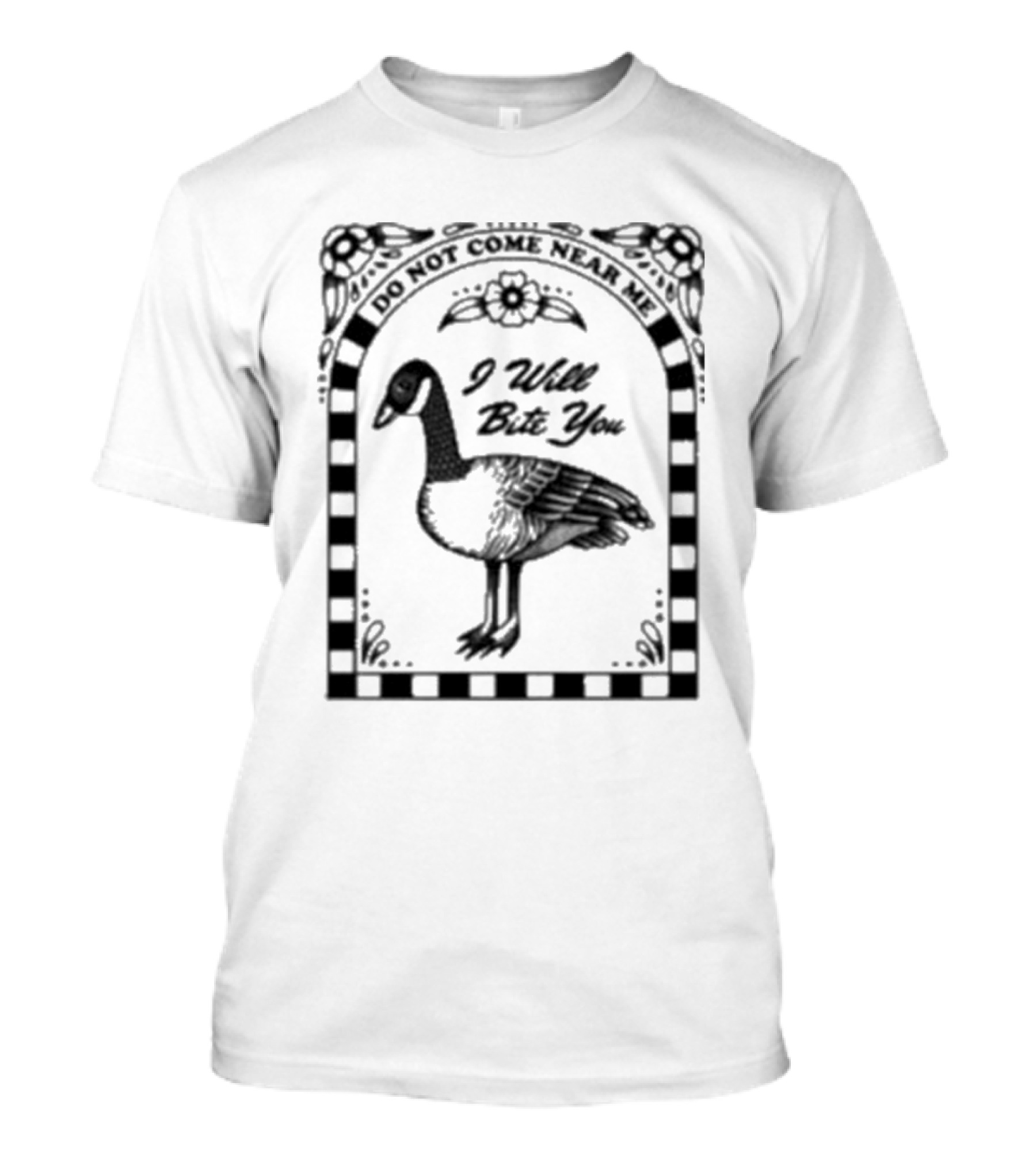 Do Not Come Near Me I Will Bite You Bird T-Shirt