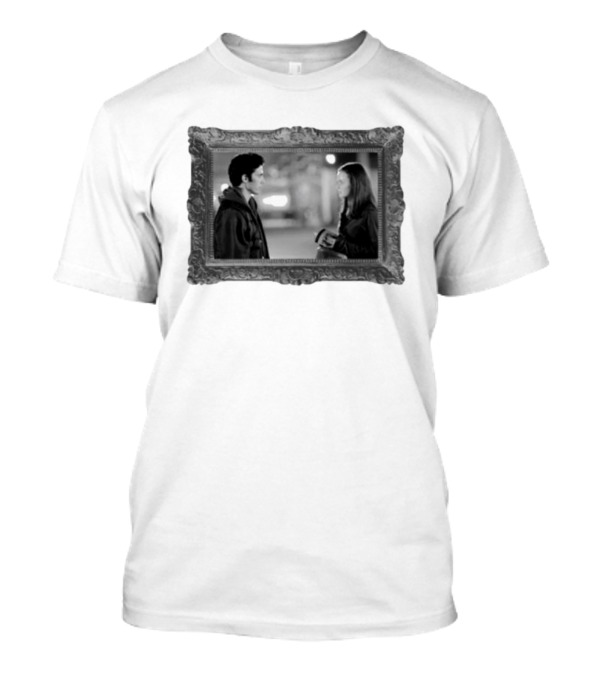 Rgjm X Ttpd The Tortured Poets Department Framed Black And White Scene T-Shirt