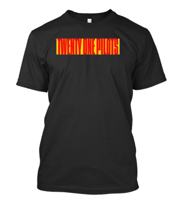 Twenty One Pilots Red Block Wordmark T-Shirt
