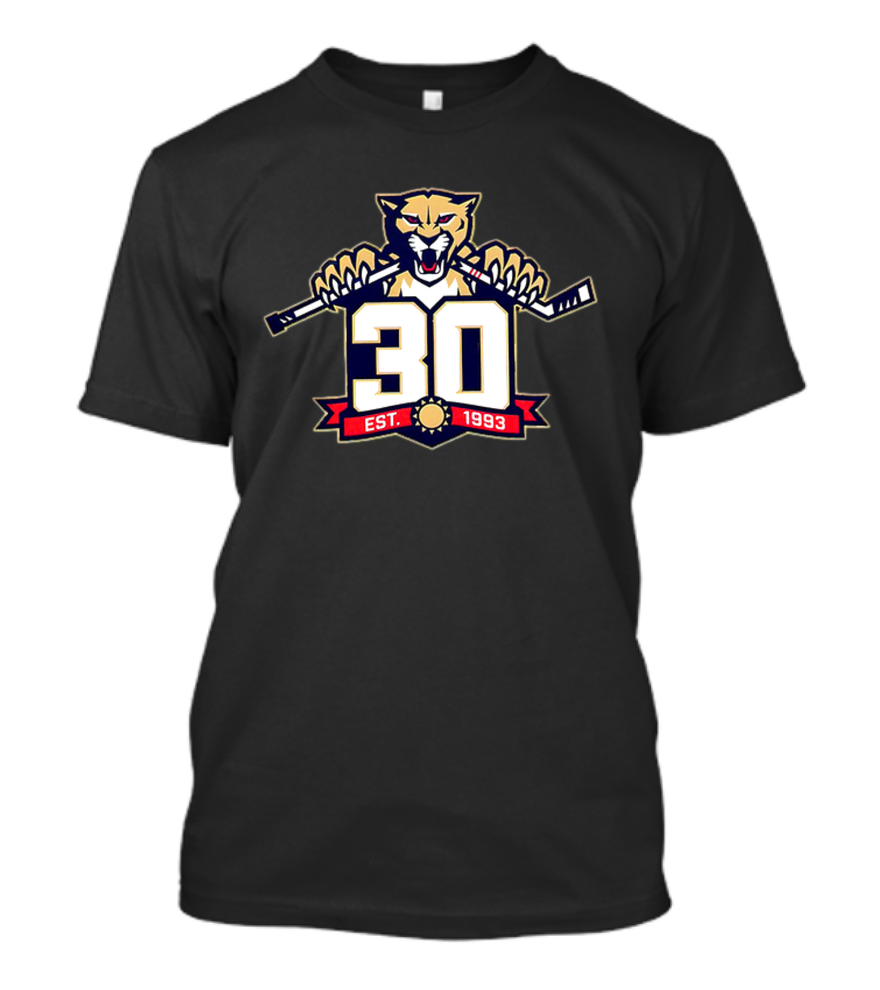 30th Anniversary Florida Panthers Est. 1993 T-Shirt