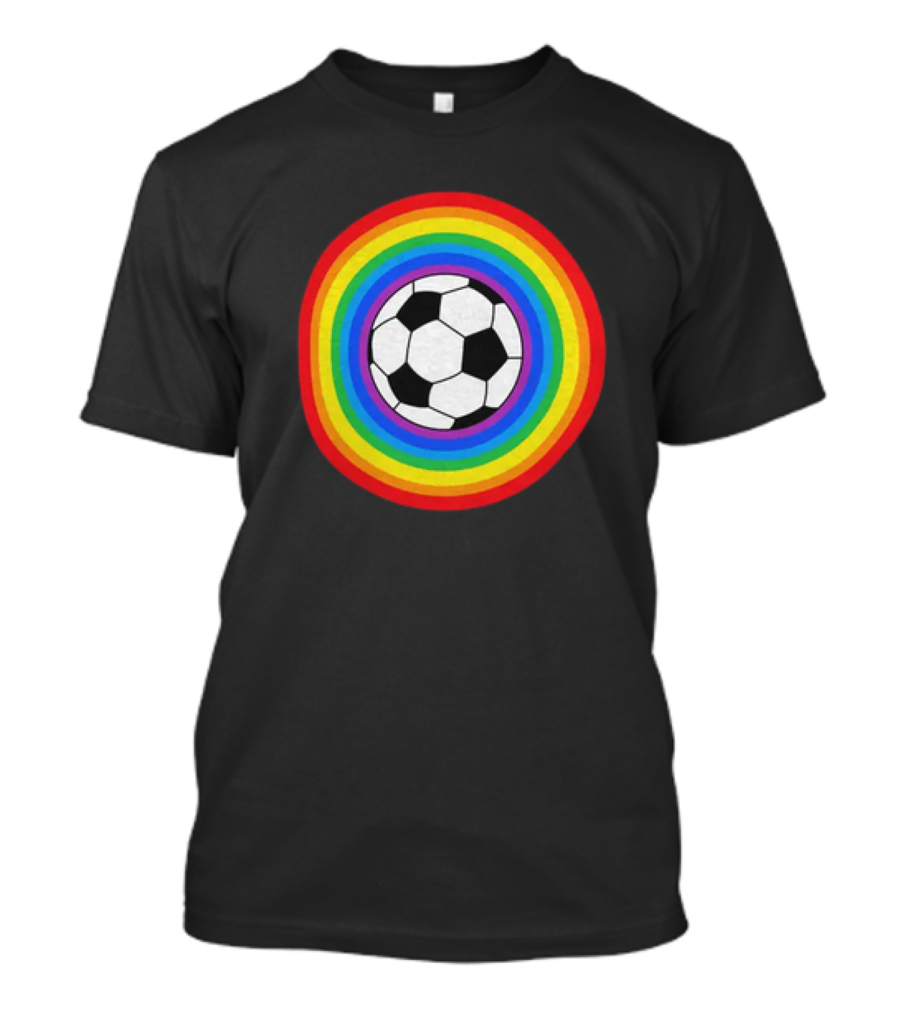 Grant Wahl Soccer Ball Rainbow LGBT T-Shirt