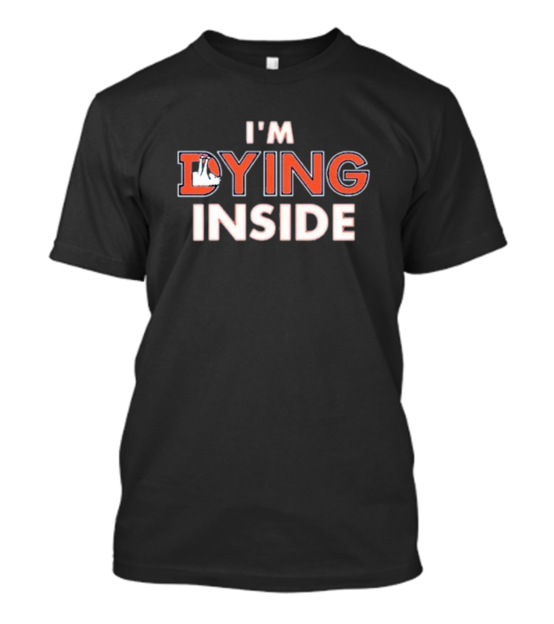I'm Dying Inside 2024 Denver Football T-Shirt