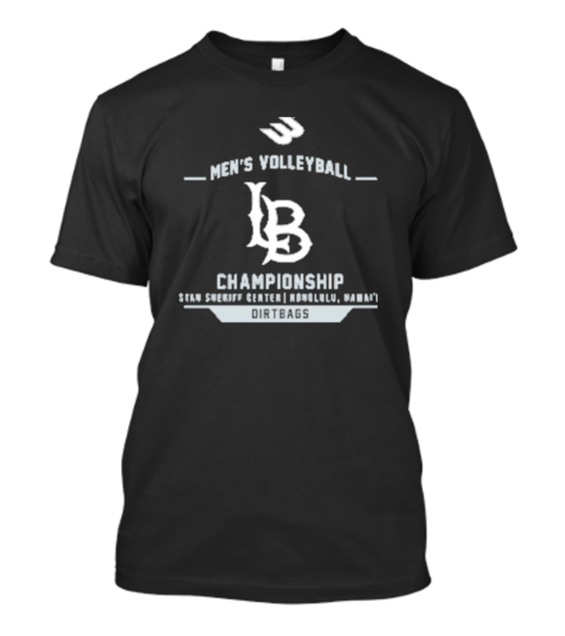 Men's Volleyball Championship Stan Sheriff Center Honolulu Hawai'i Dirtbags LB T-Shirt