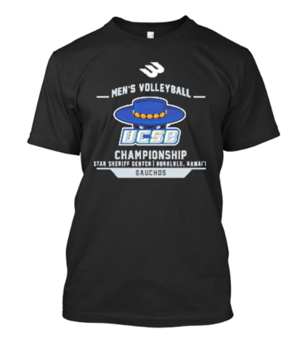 UCSB 2024 Big West Men’s Volleyball Championship Stan Sheriff Center Honolulu Hawaii Gauchos T-Shirt