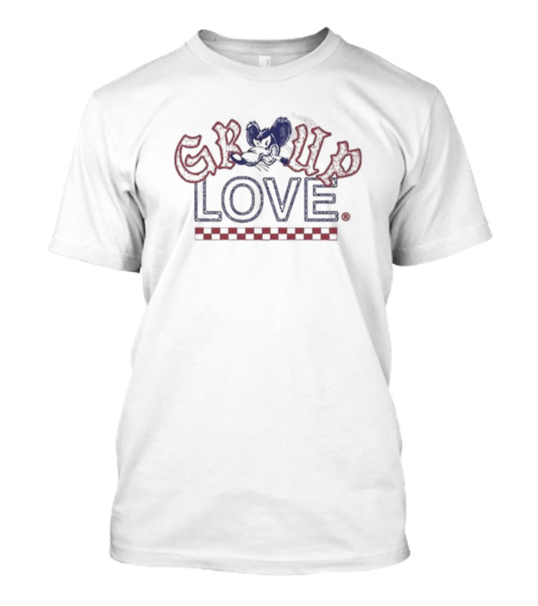 Grouplove Rat Checkerboard T-Shirt