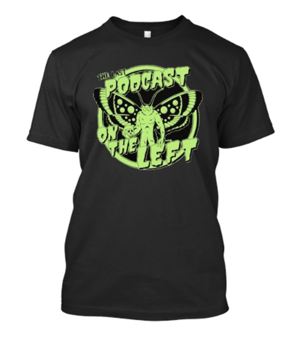 The Last Podcast On The Left Mothman Neon T-Shirt