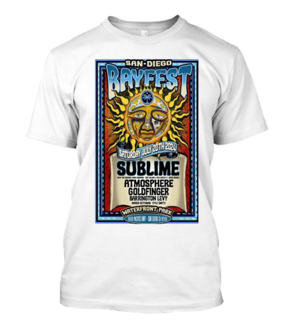 SAN DIEGO BAYFEST JULY 20 2024 SUBLIME ATMOSPHERE WATERFRONT PARK T-Shirt