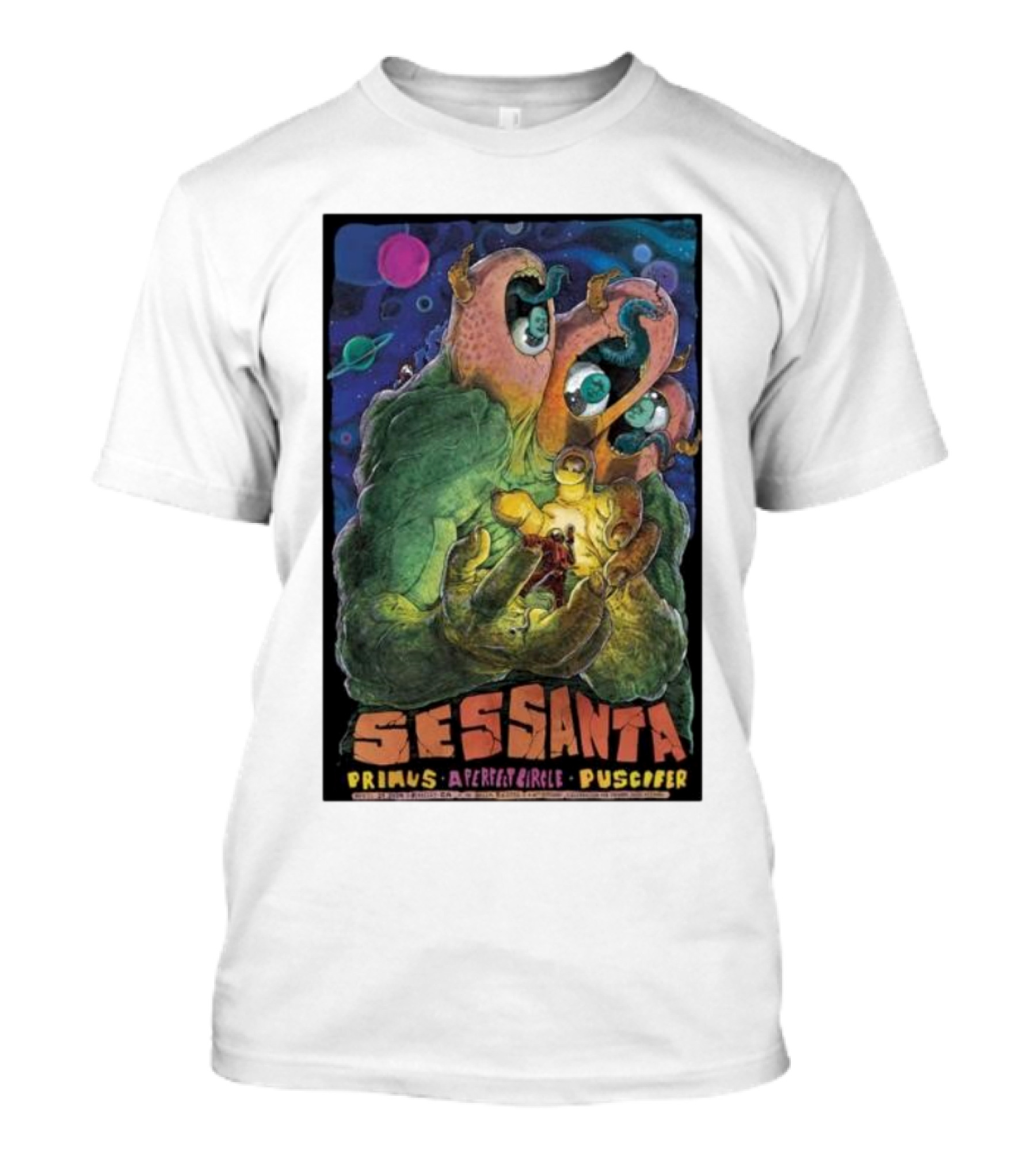 Sessanta Primus A Perfect Circle Puscifer Berkeley CA April 21 T-Shirt