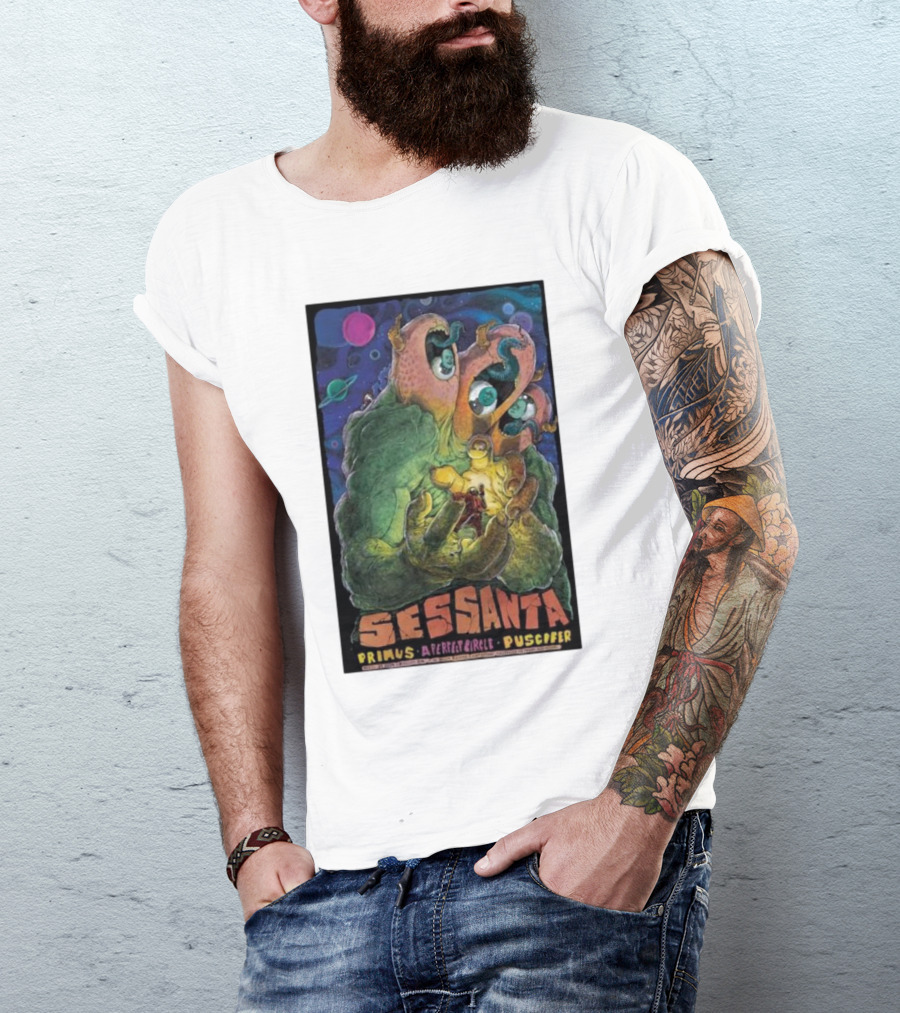Sessanta Primus A Perfect Circle Puscifer Berkeley CA April 21 T-Shirt